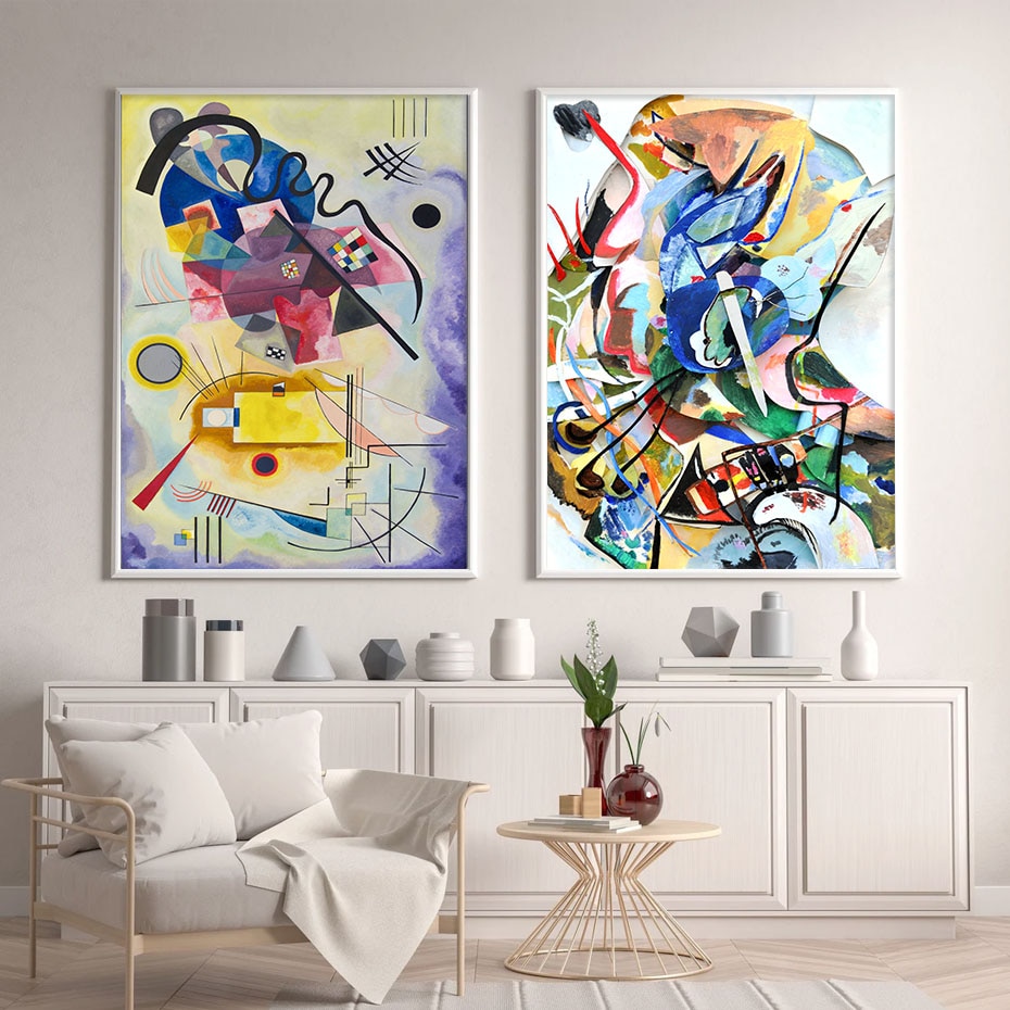 

Абстрактная акварель Kandinsky Artwrok