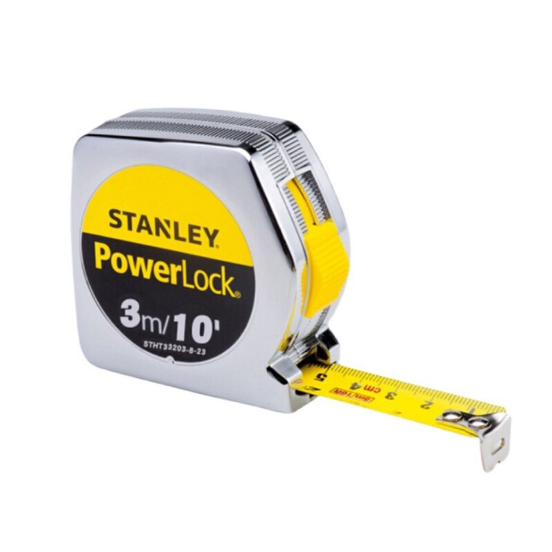 

STANLEY Метрическая английская рулетка POWERLOCK 3м 5м 8м