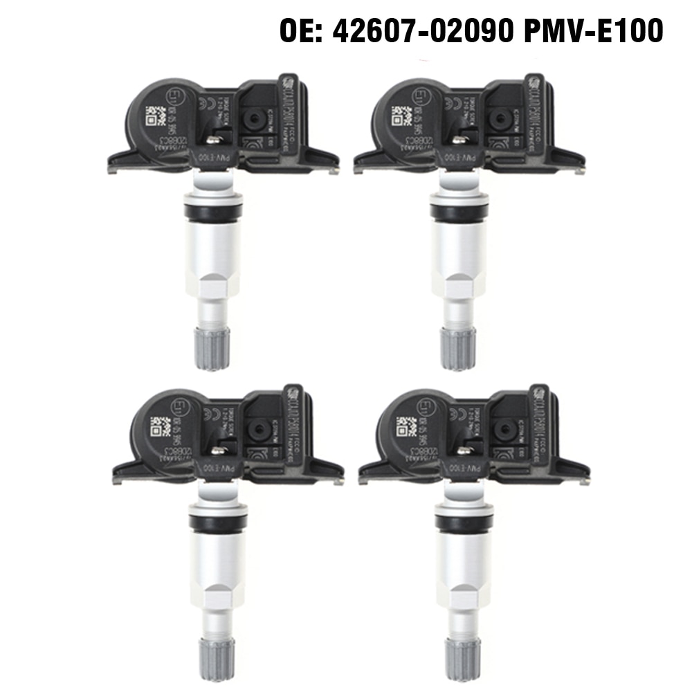 

Система контроля давления в шинах TPMS, 4 шт., для Toyata C-HR Corolla IZOA 2019 2020 2021 Avalon Camry, 4runner PMV-E100