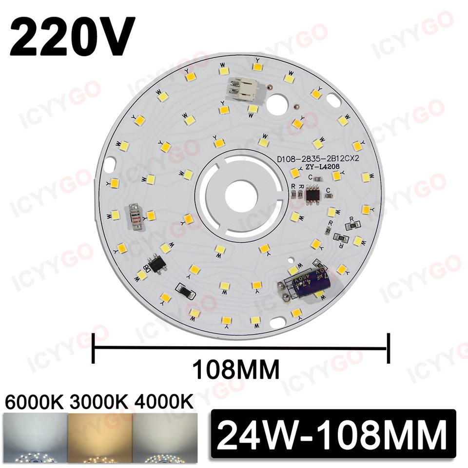

Светодиодная панель ICYYGO IC-6W-48W 220v