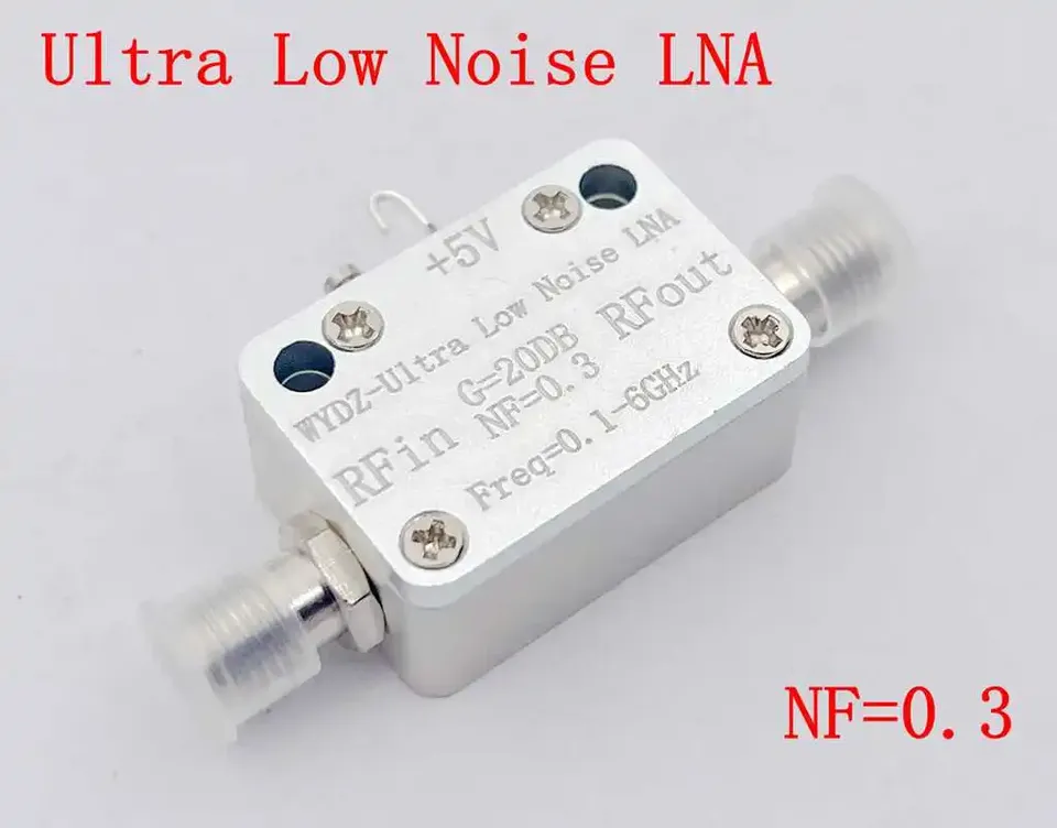 

Ultra Low Noise LNA Amplifier 100-6GHz