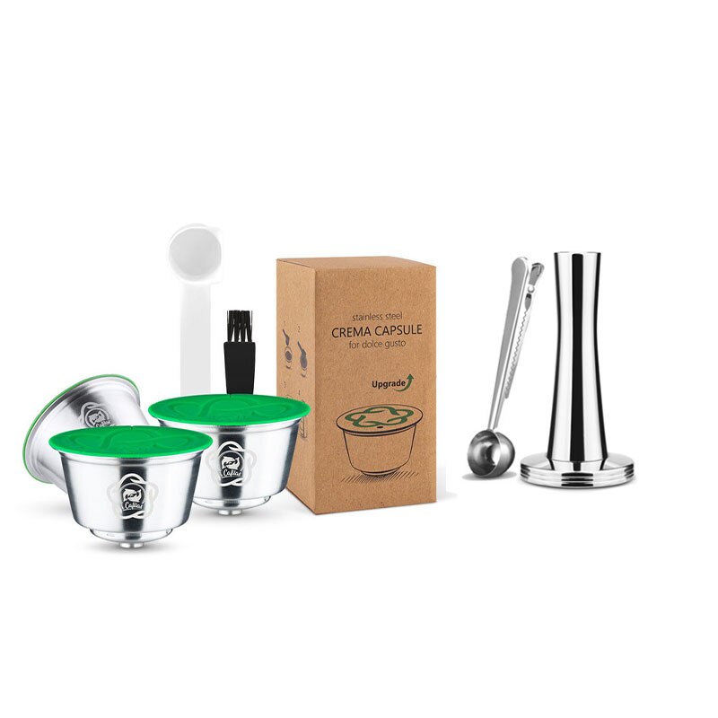 

Многоразовые капсулы RECAFIMIL из нержавеющей стали для Nescafe Dolce Gusto Crema Expresso