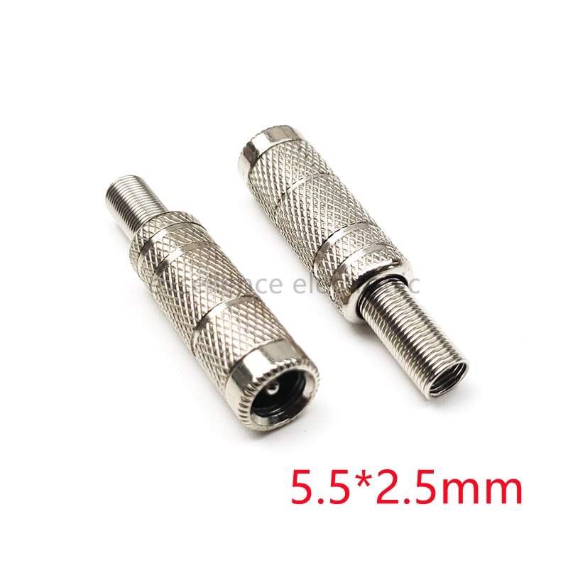 

Разъемы DC Connector 5.5x2.1мм 5.5*2.5мм 5 шт.