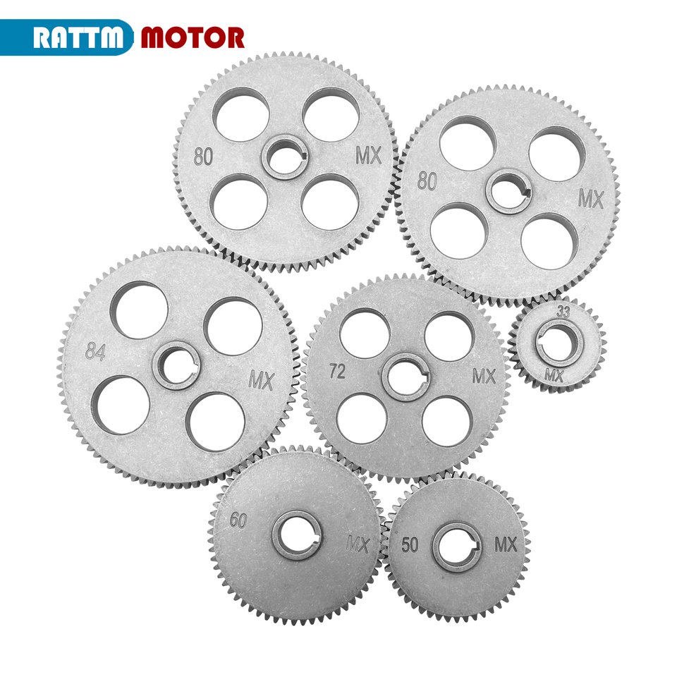 

Метрический набор шестерен RATTMMOTOR для токарного станка WM210V CD210V