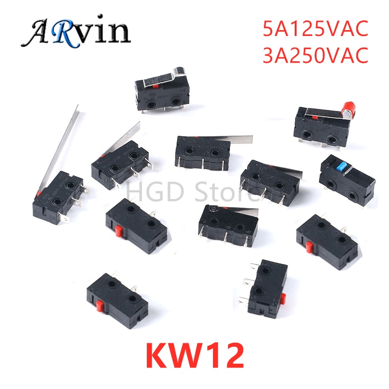 

Мини микро концевой выключатель KW12