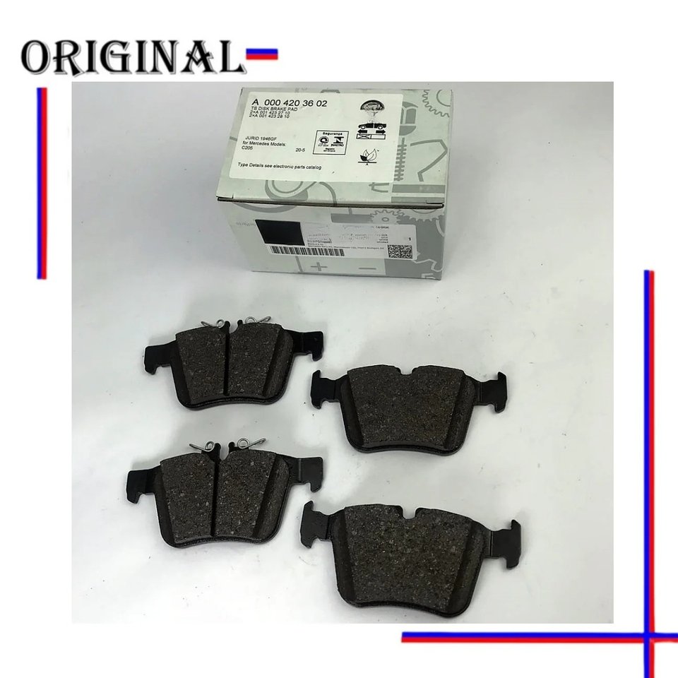 

A 0004203602 A 0004209403 Тормозные колодки для Mercedes C-Class W205, абсолютно новые оригинальные запасные части для автоматической тормозной системы