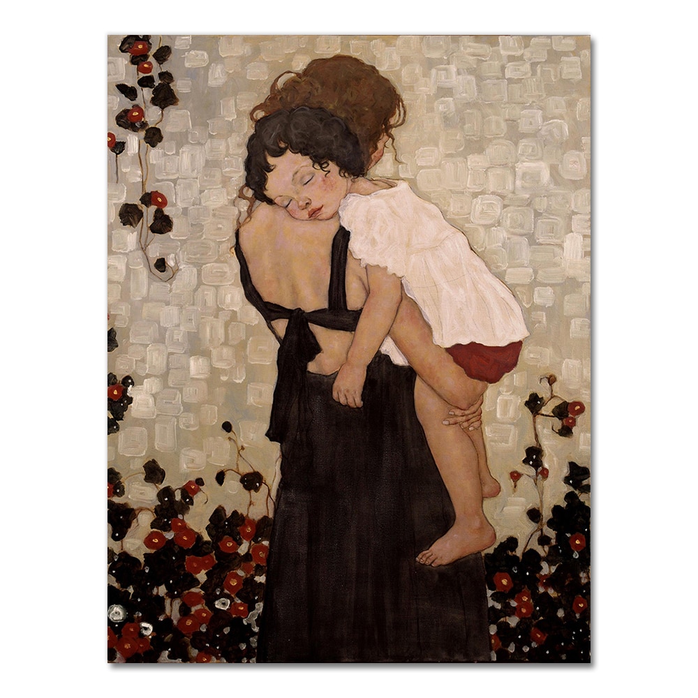 

AliPaint Плакат Густав Климт Мать с ребёнком