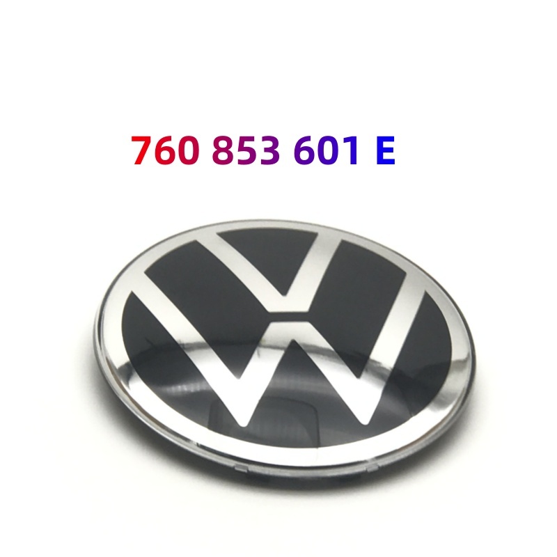 

760853601 Эмблема автомобиля, передняя эмблема для VW Tiguan L Tharu Tayron Touareg 2019-2022, передняя решетка радиатора ACC, значок 760 853 601 E