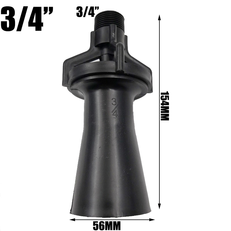 

Пластиковый сопло Вентури NuoNuoWell для смешивания 1/4", 3/8", 1/2", 3/4"