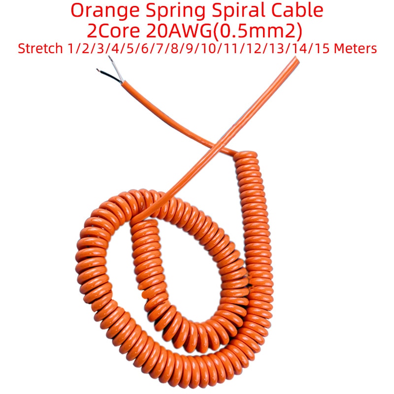 

Телескопический провод Orange 20AWG 1/2/3/4/5/6/7/8/9/10 метров