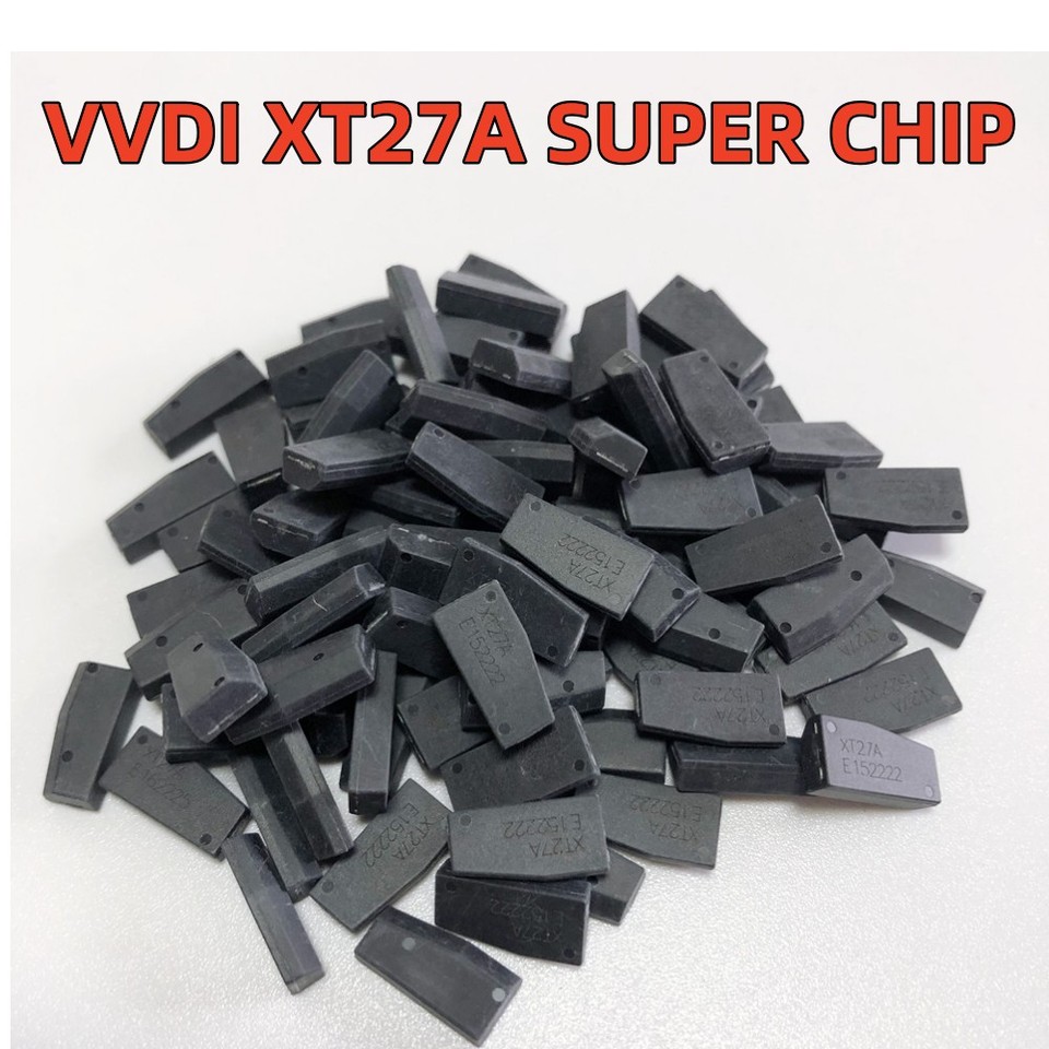 

Суперчип-транспондер VVDI XT27A XT27A01 суперчип для ID46/40/43/4D/8C/8A/T3/47 для мини-инструмента VVDI 10/20/100 шт.