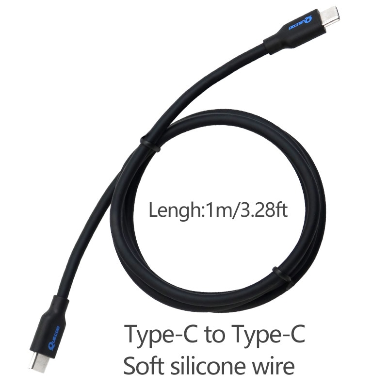 

QUECOO USB Type-C к Type-C 100 Вт кабель для паяльников