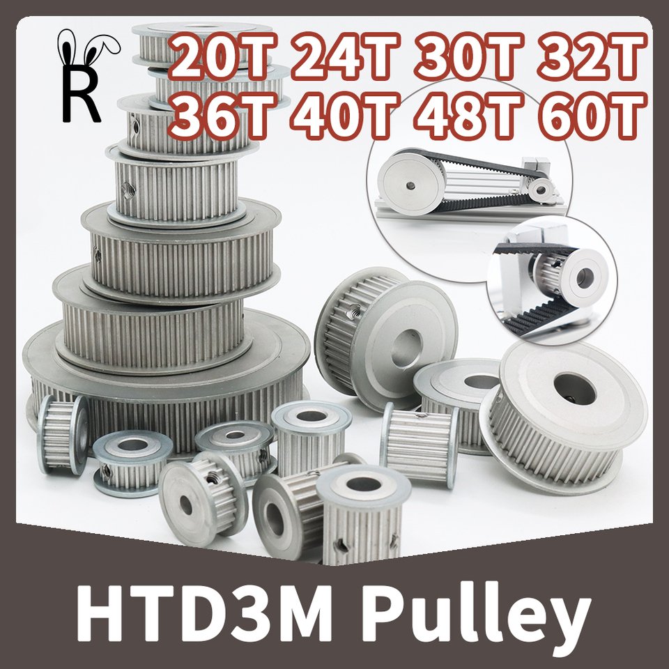

Комплект шкивов HTD 3M AF-тип 20/24/30/32/36/40/48/60 зубов