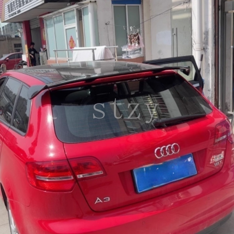 

Для Audi A3 Sportback 8P Facelift 2004-2013 АБС-пластик Глянцевый черный СПОЙЛЕР АВТОМОБИЛЬНОГО КРЫЛА A3 Хэтчбек