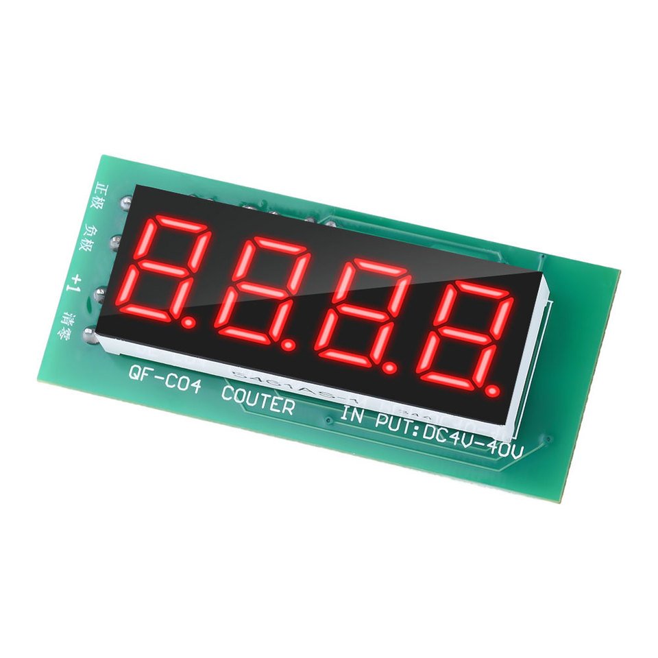 

Aideepen 4 Digit Digital Display Counter Module