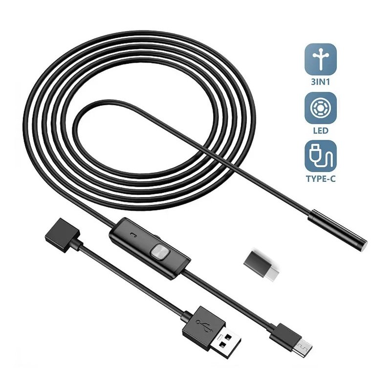 

Мини-эндоскоп NKJ-001 NoEnName_Null 5,5 мм/7 мм