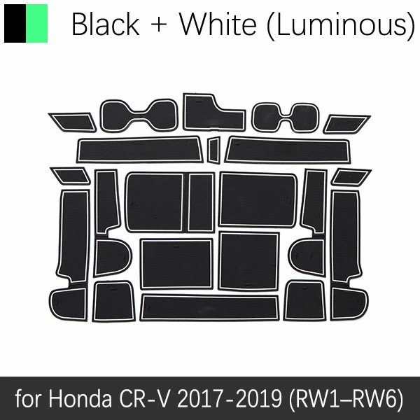 

Противоскользящий резиновый коврик для гнезда двери для Honda CRV CR-V CR V 2007 ~ 2011 2012 2013 2014 2015 2016 2017 2018 2019 автомобильные аксессуары стикер