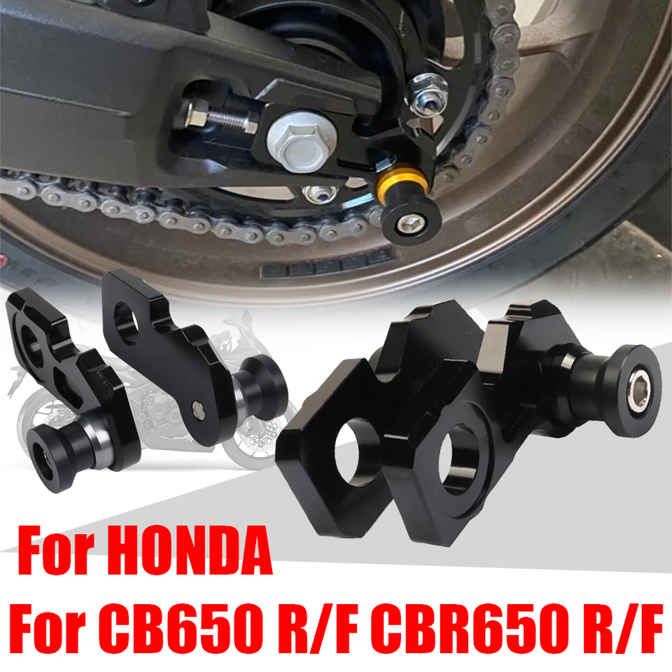 

Аксессуары для Honda CB650R CBR650R CB650F CBR650F CB CBR 650 R 650R 650F, катушки для регулировки цепи, подвески, слайдеры