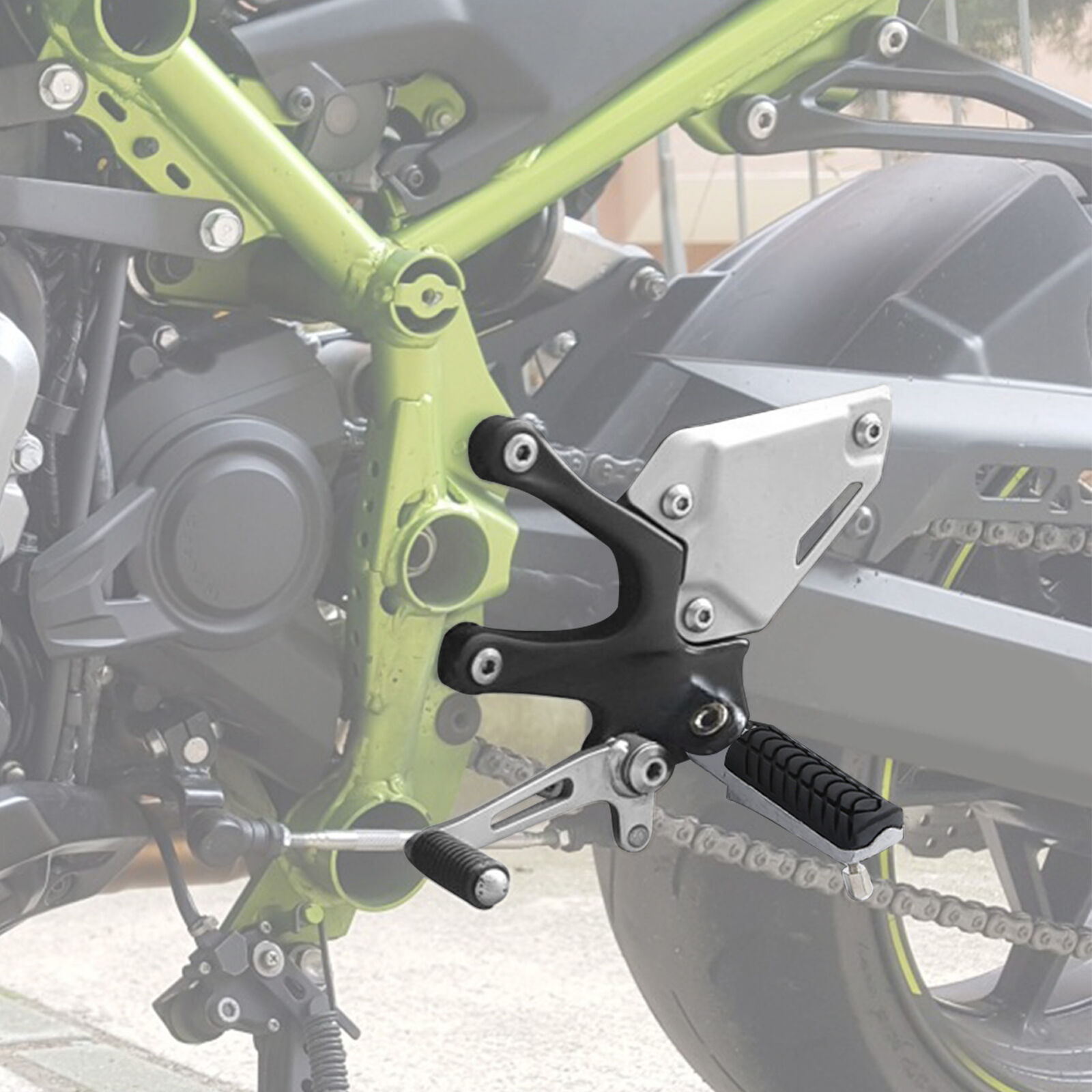 

Передние подножки, кронштейн для педалей для Kawasaki Z900 Z 900 ABS 2017-2024 SE 2022-2024, подножки для мотоцикла