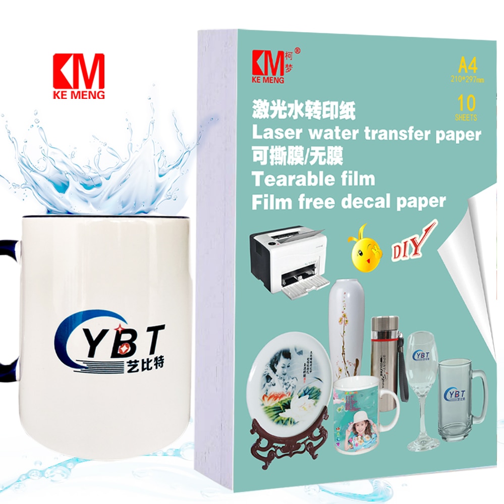

Лазерная бумага для водных слайдов KE MENG KM Name