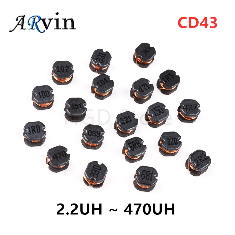 

CD43 SMD силовые индукторы набор из 20 штук