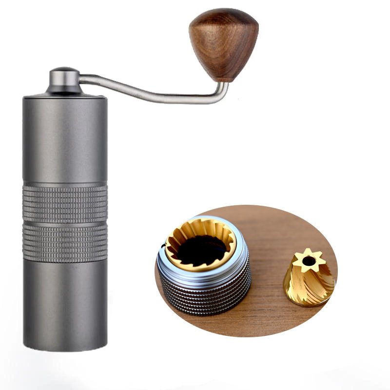 

Ручная Кофемолка JAFFEE J0/J1, Портативная, С 5/7 Хрустальными Камнями, 38 Мм, 3 Шарикоподшипника