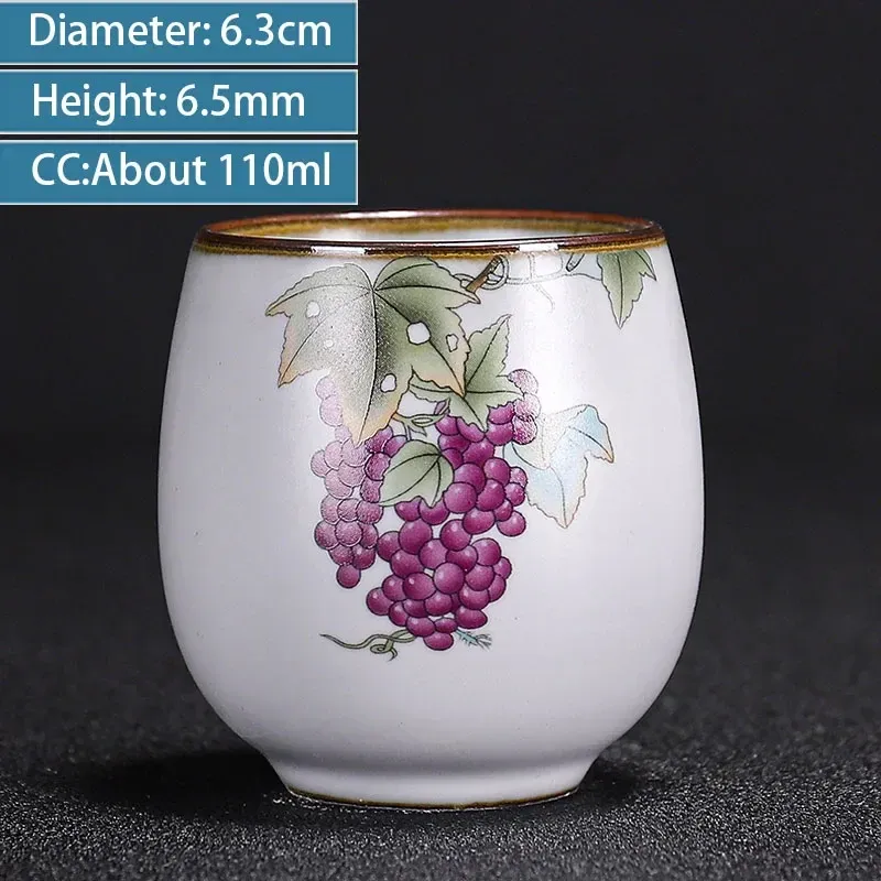 

Ручная керамическая чашка JINGDE TEA SET