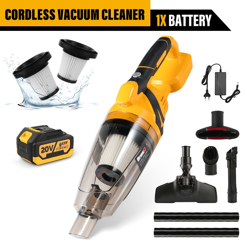 

BABEQ Беспроводной ручной пылесос 10 кПа для аккумулятора Makita