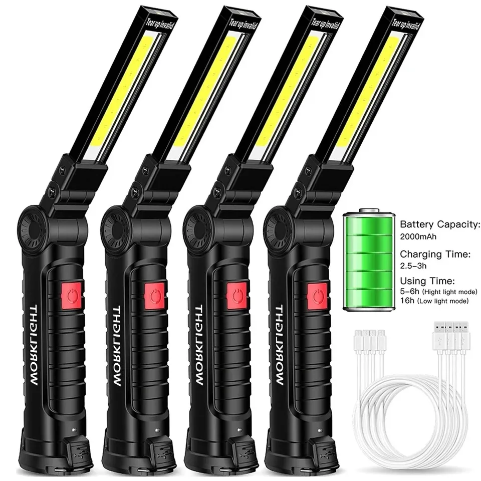 

Портативный перезаряжаемый LED фонарик 5 режимов