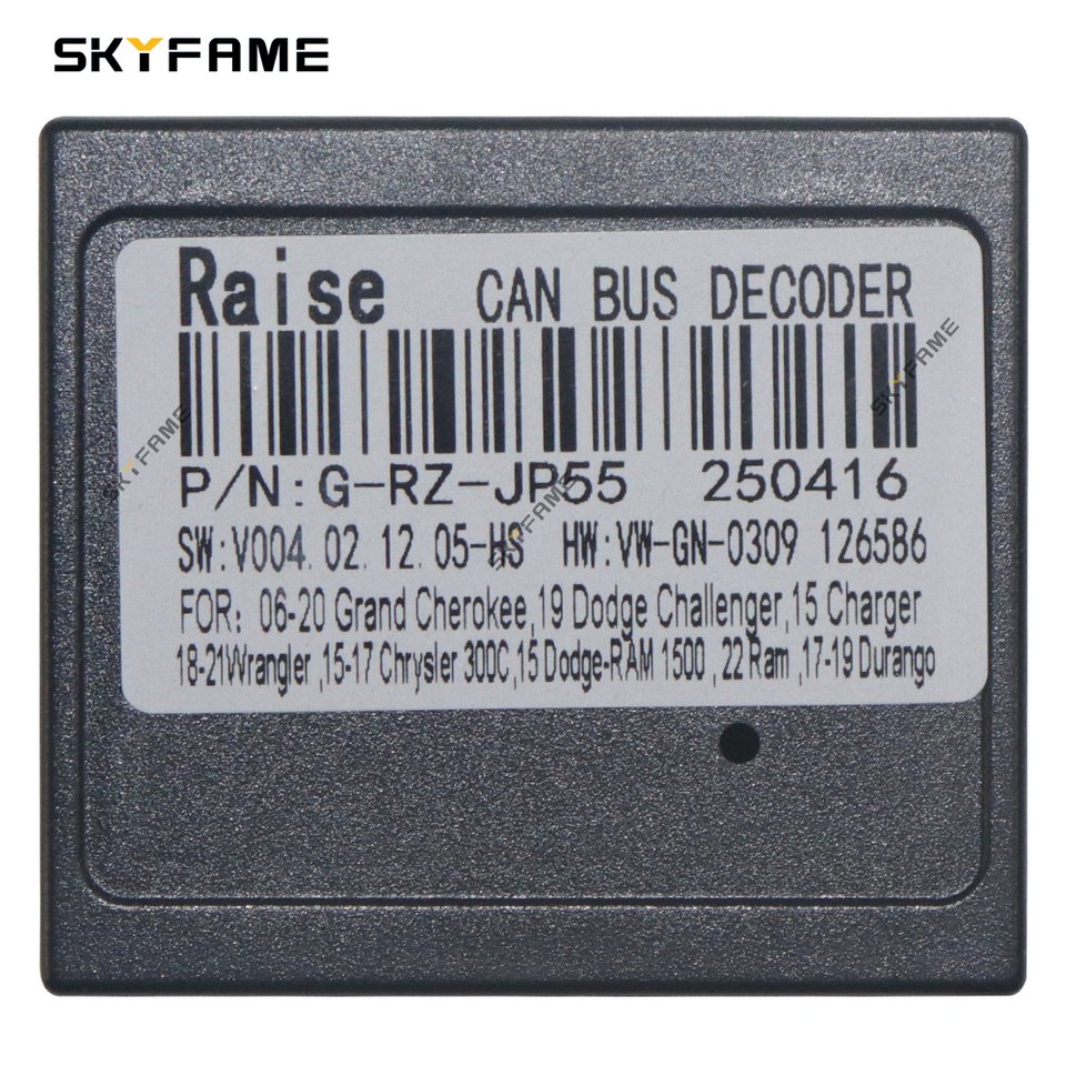 

SKYFAME 16-контактный автомобильный жгут проводов адаптер Canbus Box для Jeep Grand Cherokee Compass Renegade Wrangler Rubicon G-R5Z-JP55