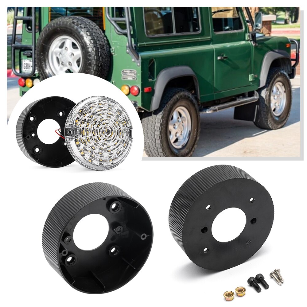 

Светодиодный монтажный колпак для Land Rover Defender 90 110 130 1990 2000-2016 127 NAS SPEC Style Light передняя задняя лампа 95 мм-AMR3850