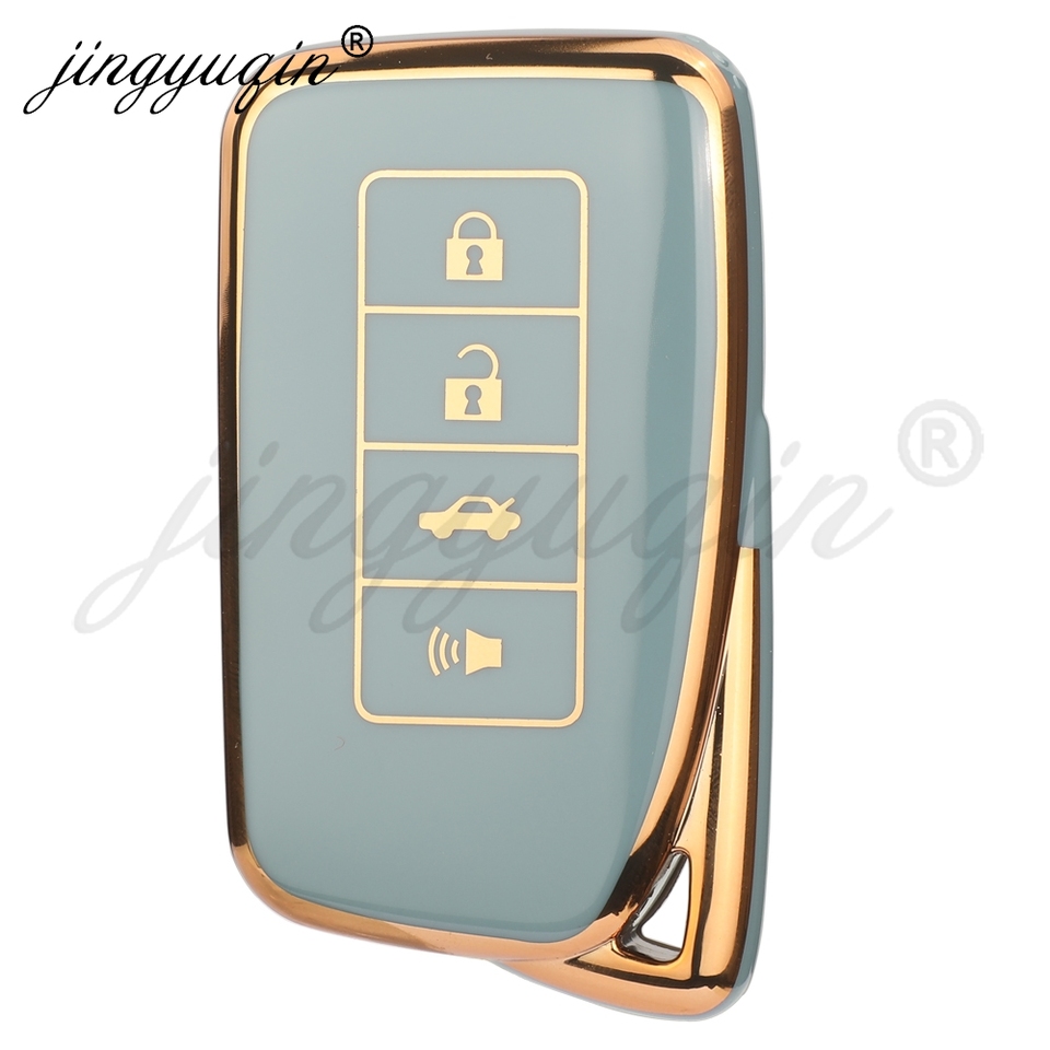 

Чехол для автомобильного ключа jingyuqin из ТПУ для Lexus RX350 NX300 Es300h Rx450h GS300 GX470 IS250 ES350 LX570 GX460 Is300h, держатель для брелока