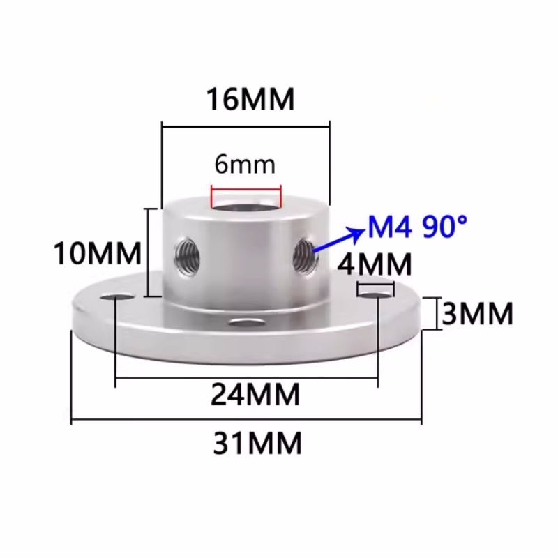 

Муфта фланцевая Flange Coupling 2-16 мм