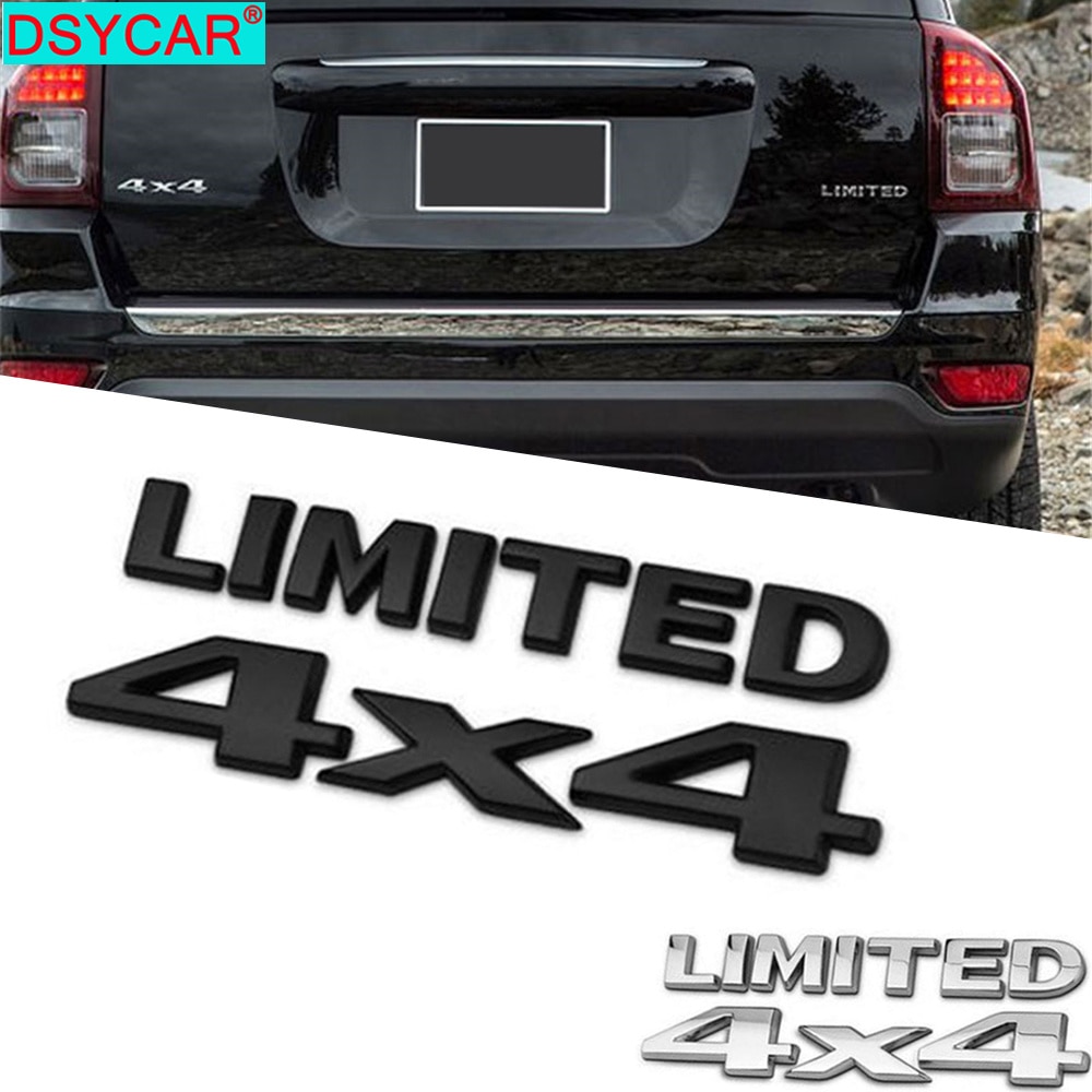 

DSYCAR 3D Хромированные Автомобильные Наклейки Для Jeep Grand Cherokee Wrangler Ford - Хвостовой Эмблемы