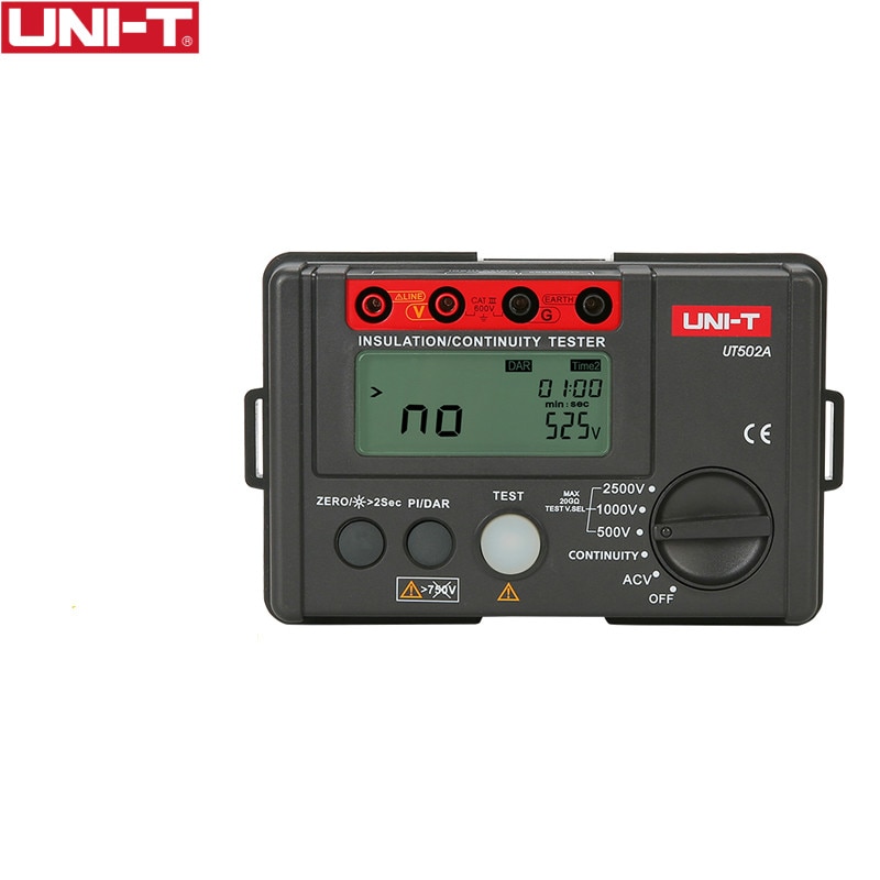

Цифровой тестер сопротивления изоляции UNI-T UT502A