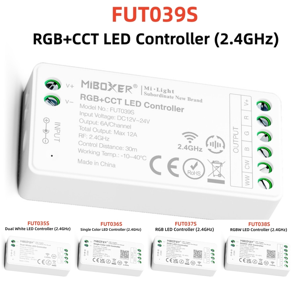 

teopek RGB контроллер FUT035 FUT036 FUT037 FUT038 FUT039