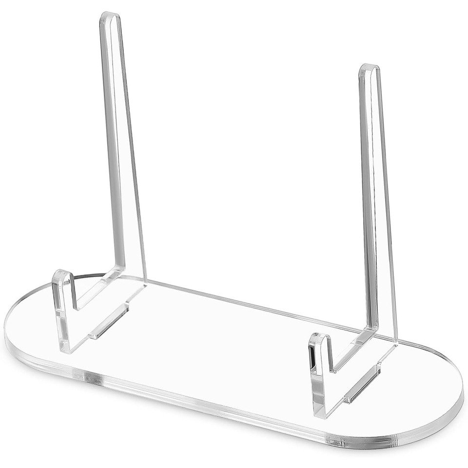 

1pcs Acrylic Stand For Display Acrylic Display Clear Acrylic Easel Display Stand Multi-functional Display Stand For Plate Cards