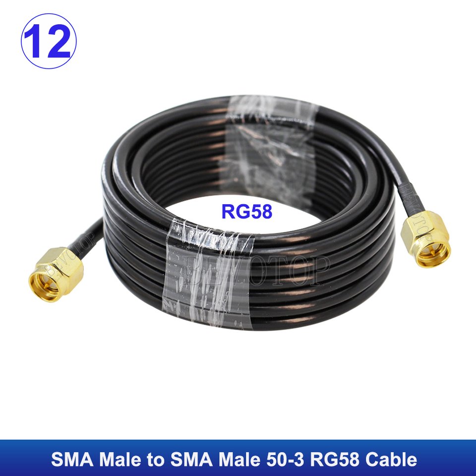 

BEVOTOP RG58 кабель SMA «папа» к SMA «мама» 50 Ом