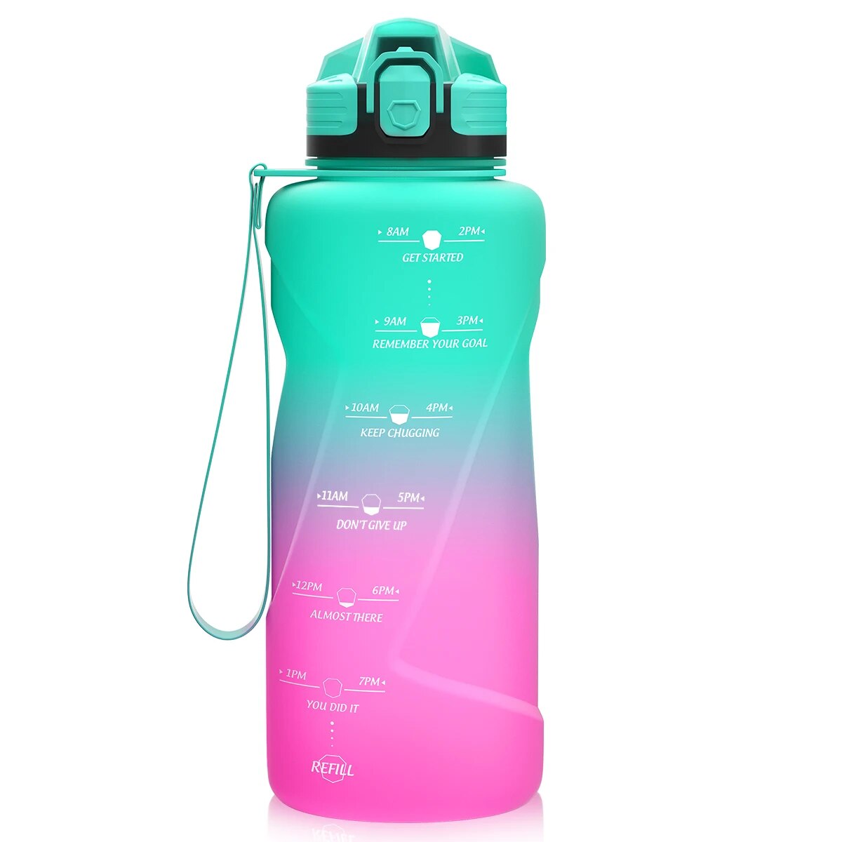 

ZORRI Градиентная спортивная бутылка для воды 1500 мл