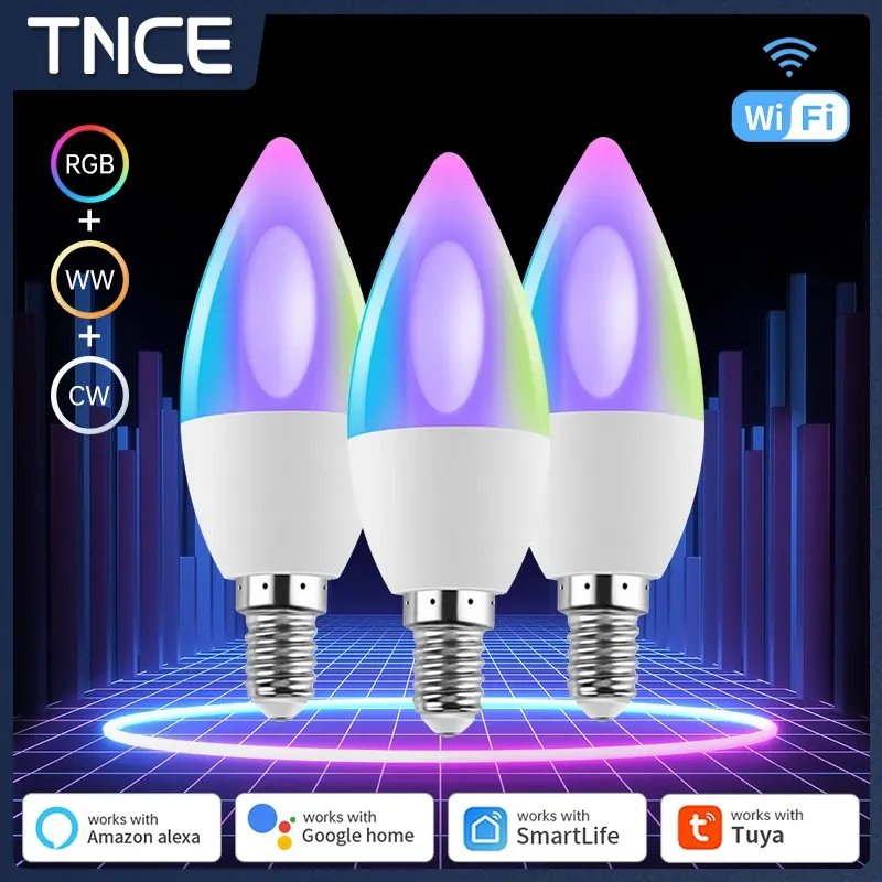 

TNCE Tuya E14 RGB Светодиодная лампа