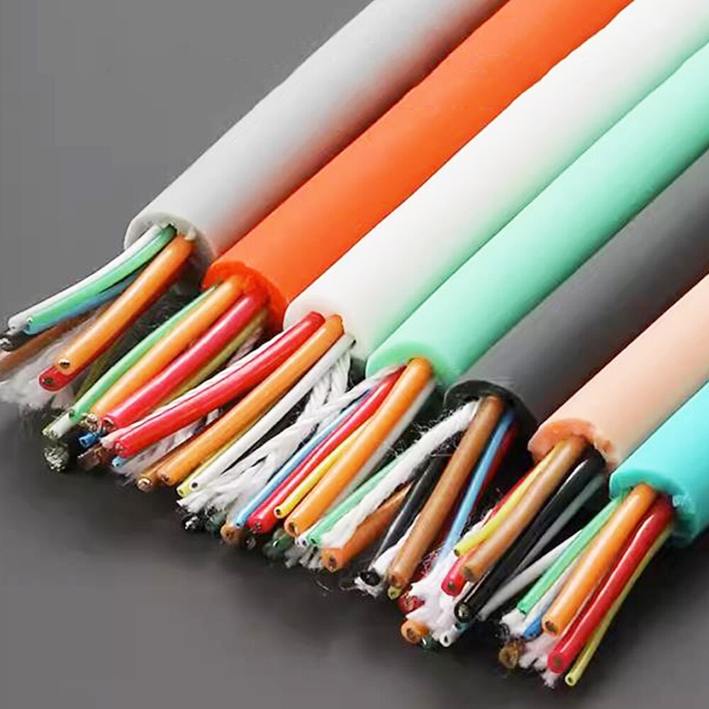 

Силиконовый кабель для передачи данных DIY, 8 ядер, 6 А, быстрая зарядка, 120 Вт, ручные аксессуары, зарядный провод PD