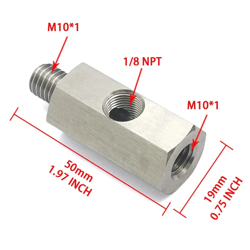 

Адаптер Тройного Датчика От M10x1,0 До M10x1