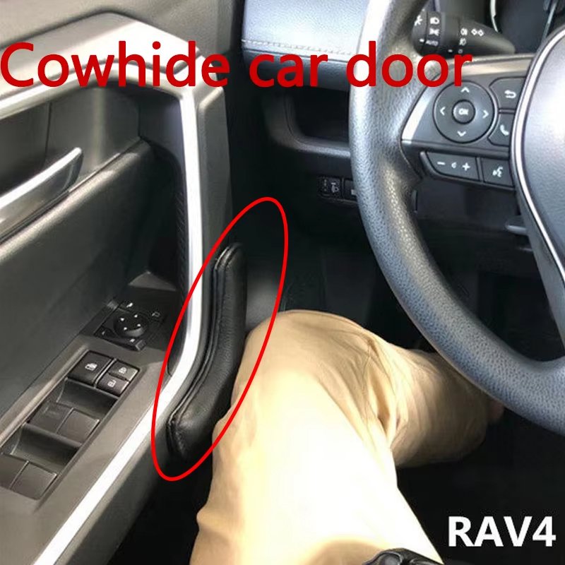 

Для Toyota RAV4 XA50 MK5 2019 ~ 2024 2020 2021 Автомобильная поддерживающая Подушка до бедра с центральным управлением, наколенник, ортопедический налокотник из ПУ кожи