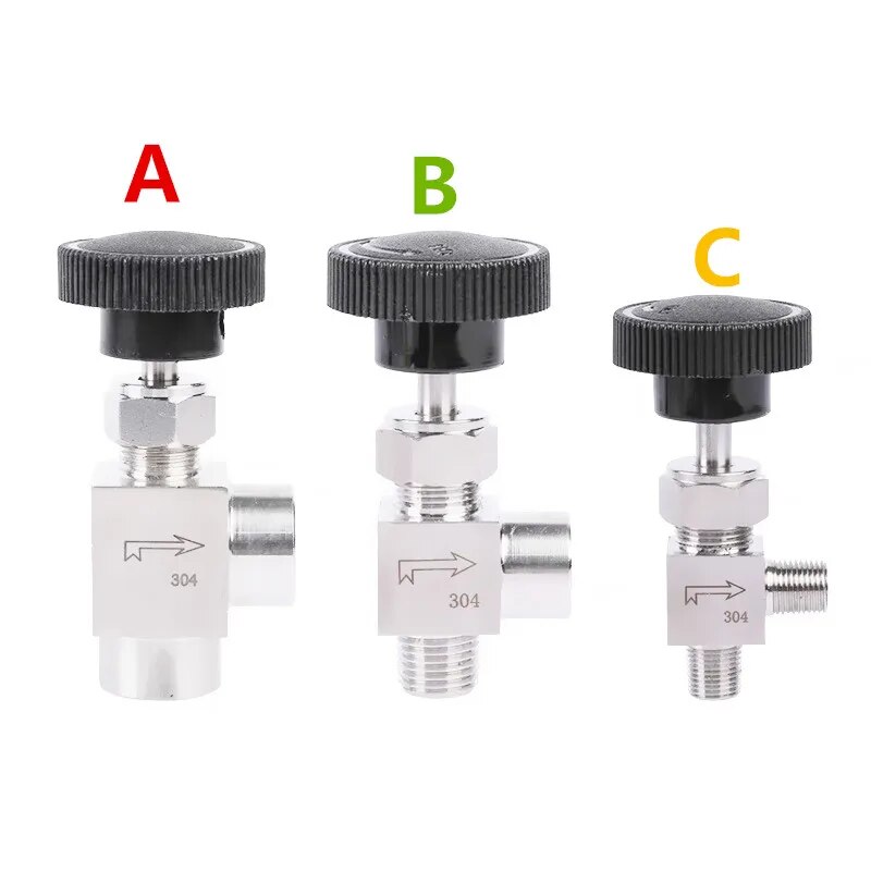 

Игольчатый клапан YOHOYAMA 1/4", нержавеющая сталь 304