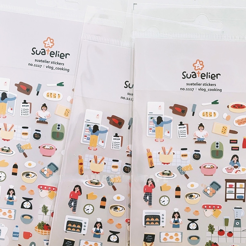 

Набор стикеров Suatelier My Kitchen Life (10 шт.)