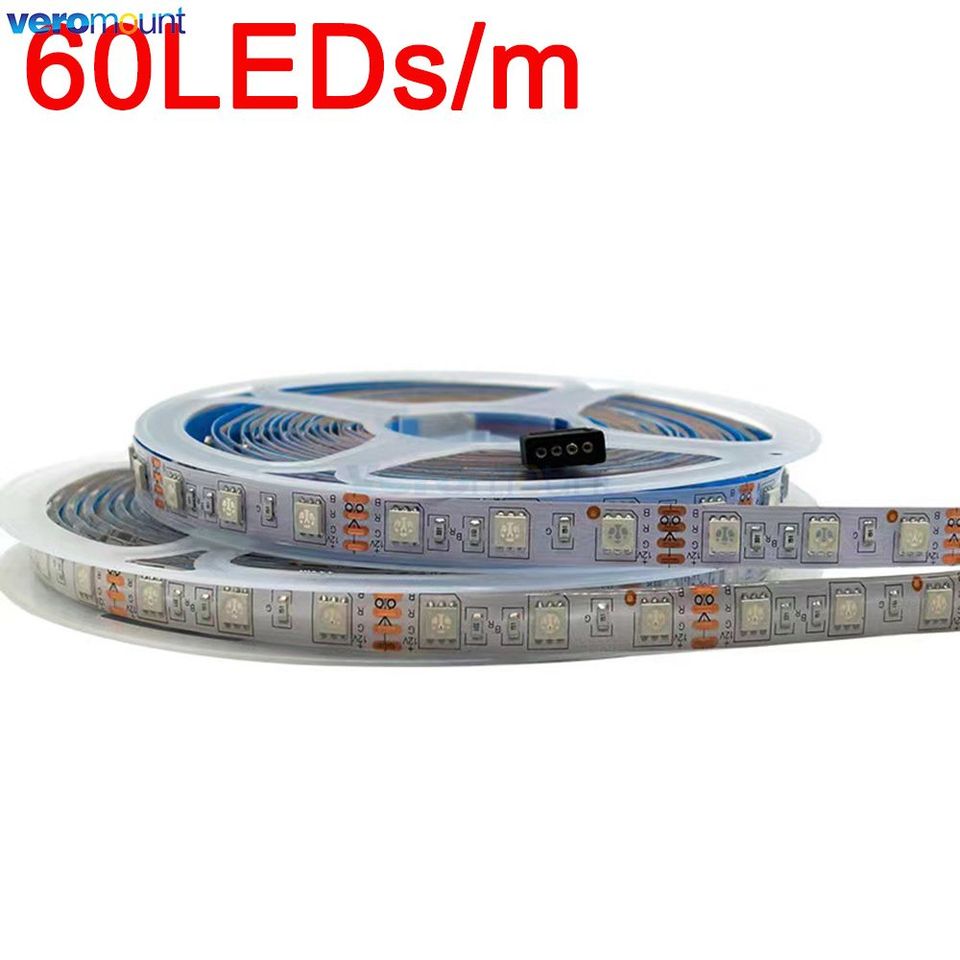 

Светодиодная лента Veromount RGB 30/60/96/120 LEDs/m IP20/IP65 12/24В
