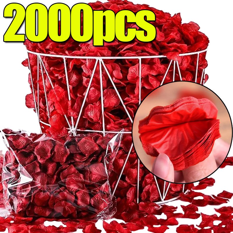 

Искусственные лепестки роз, разноцветные, 100 шт.