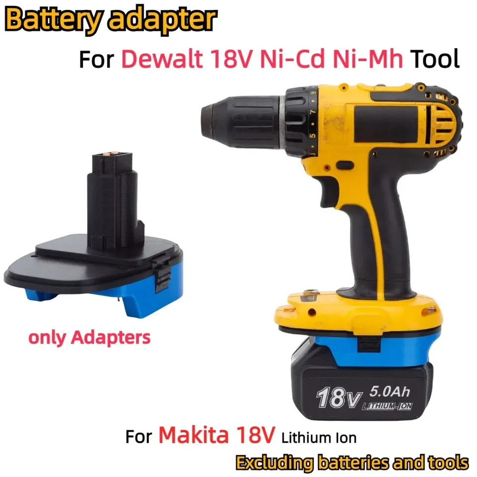 

Адаптер Makita 18В к Dewalt 18В