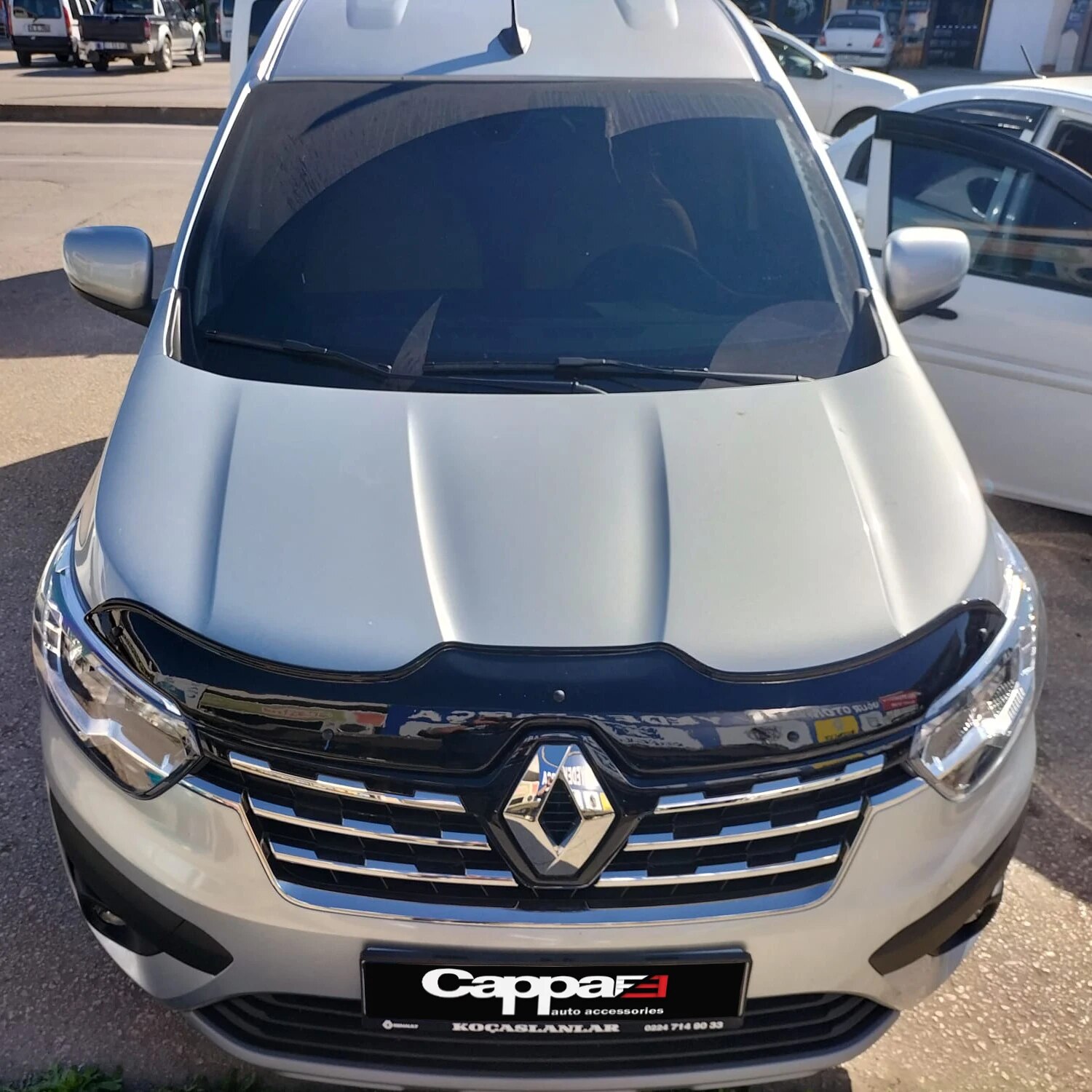 

Передний защитный спойлер для капота Renault Kangoo Express 2021 и более поздний модели передний фотоотражатель капота-спортивный