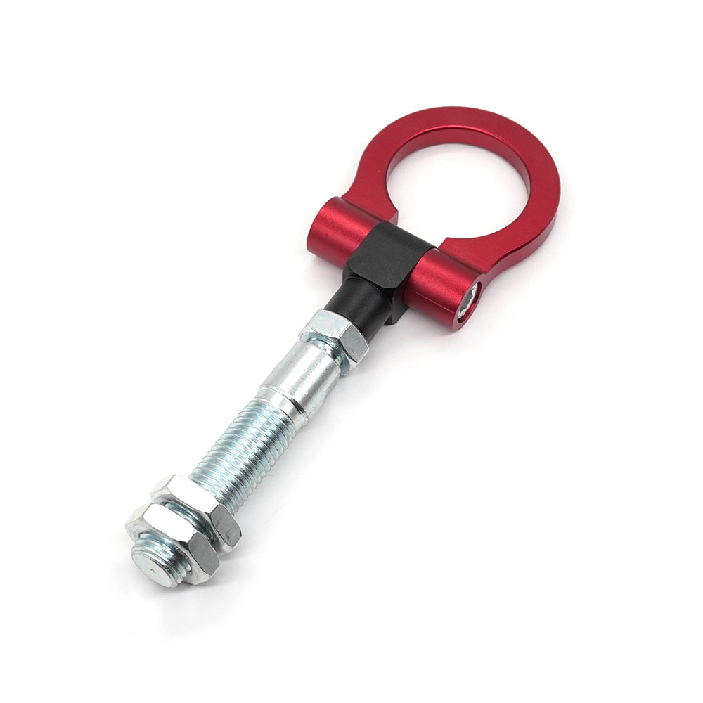 

R-EP фаркоп прицепа крюк красная Складная кольцо гонки Heavy Duty Прочный проходит по всей длине) и очень прочности для 2012-2017 Hyundai Veloster